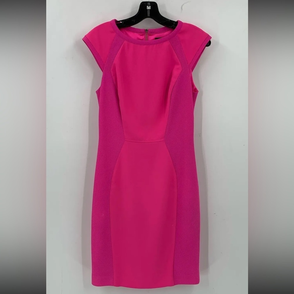 Like New Ted Baker Bright / Hot Pink Dress Sz 2 (US Sz6)